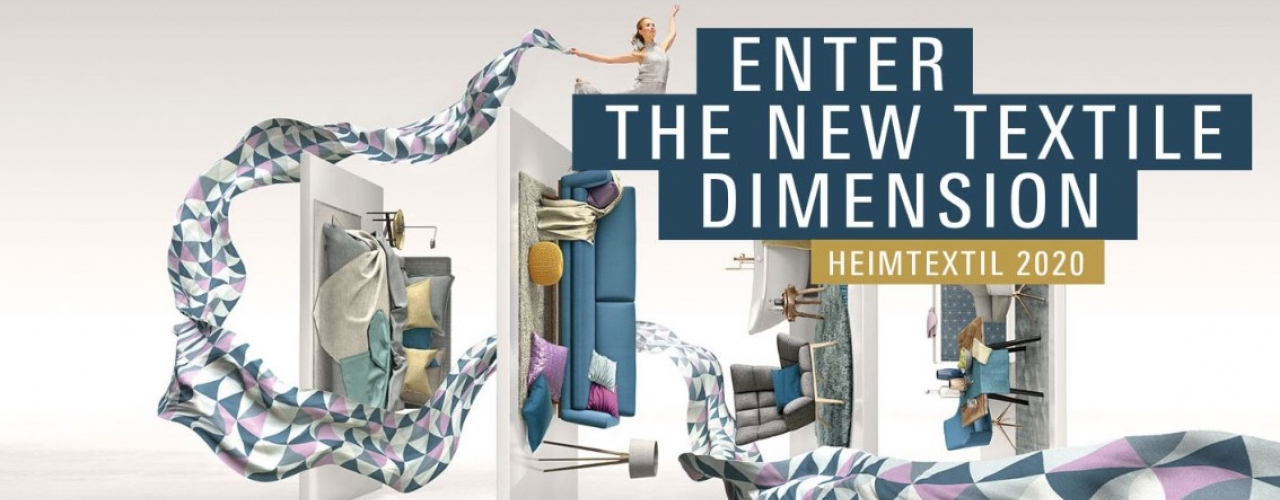 Ausstellung des Interieurs und Designs Heimtextil 2019